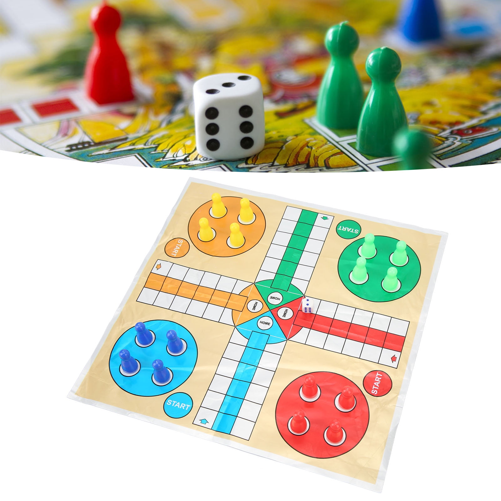 Ladder Board Brain Game, Flying Chess Game 3 In 1 Wearable Drop For