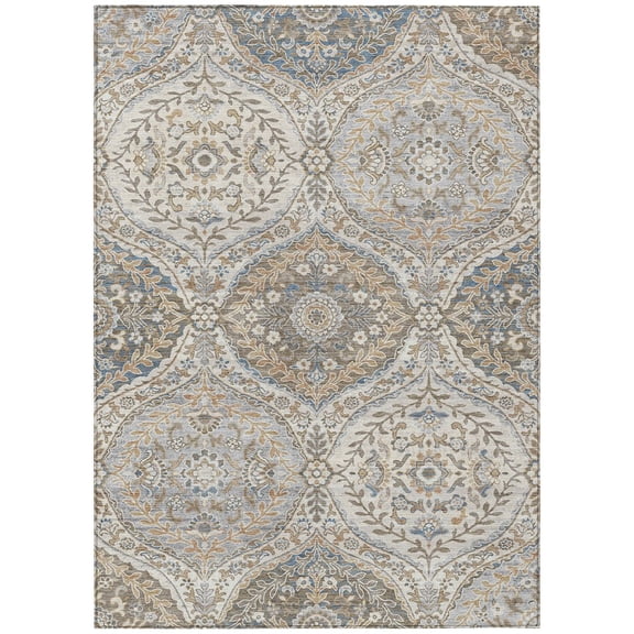 Dalyn Rugs Machine Washable Indoor/Outdoor Chantille Beige 10' x 14' Rug