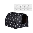MOKINGTOP Pet Winter Home Outdoor Cold Proof Cat House and Warm