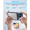 thumbnail image 2 of Power Bank Inalámbrico Magnético Decqle Usb-c 20w 5000mah Xtellar plateado Plateado, 2 of 3