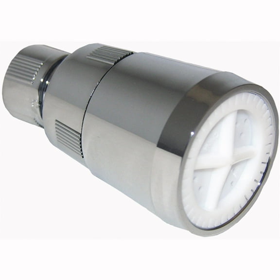 Lasco 1-Spray 1.8 GPM Fixed Shower Head, Chrome 08-2291