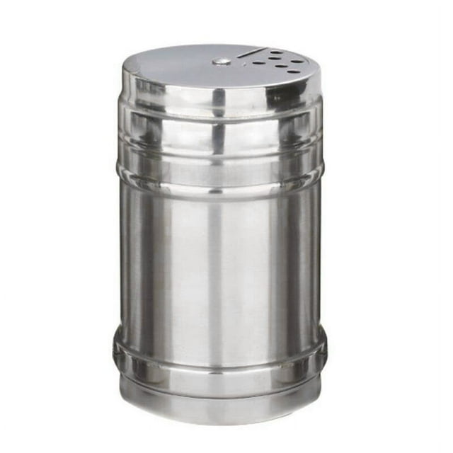 Bouteille de Shaker à Épices en Acier Inoxydable pour Barbecue Sel Poivre Boîte à Condiments