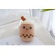 thumbnail image 1 of Muñeco de peluche con forma de taza de té de burbujas, bolso, accesorios, llavero, tienda de té con leche, pequeños regalos, 1 of 6