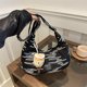 thumbnail image 2 of Bolsos de verano para mujer, bandoleras, novedad de 2025, populares, de un solo hombro, de gran capacidad, con bordado a rayas, para ir al trabajo., 2 of 5