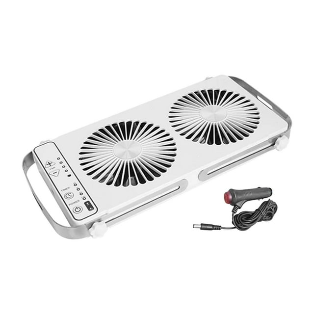 DOLITY RV Roof Fan Ventilation Cooling Fan Removable Easily Install with Switch 12V White