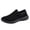 Black, variant on S𝗅ip On Walking Shoes for Men Breathable Knit Casual Sneakers Fashion Lightweight Athlet𝗂c Shoes Comfortable Wide Width Sport Shoes Non-S𝗅ip Soft Sole L𝗈afers Shoes