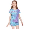 thumbnail image 7 of Arshiner Kids Nightwear Pajama Set with Pockets Girls 2 Pieces Outfits for Summer Cow Printed, 7 of 7
