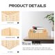 thumbnail image 5 of GOOHOCHY Caja Organizadora Tejida De De Beige Para Guardar Suministros Y Snacks, 5 of 5