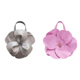 thumbnail image 1 of Mini Bolso Mano Con Flores Noche Floral Cuero PU para Mujer (plata), 1 of 7