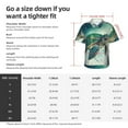 thumbnail image 5 of Disketp Hawaiian Shirts for Men,Watercolor Turtle1 Print Mens Casual Short Sleeve Button Down Shirts Beach Shirt, 5 of 7