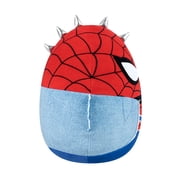 Squishmallows Official Plush 10 inch Marvel Spider Punk - Childs Ultra Soft Stuffed Animal Toy