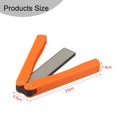 thumbnail image 3 of Travel Friendly Portable Pocket Sharpener Coarse and Fine Grinding Options Orange, 3 of 9