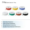 thumbnail image 3 of 18 Gauge Silicone Wire 18AWG Stranded Wire Tinned Copper Wire High Temp Wire Spool 7 Color 7.5m/24.6ft 7pcs, 3 of 6