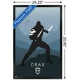 thumbnail image 3 of Marvel Heroic Silhouette - Drax Wall Poster, 22.375" x 34", Framed, 3 of 3