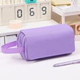 thumbnail image 4 of Pencil Case Large Capacity Multi Tier Zipper Organizer Pen Bag, Foldable Structured Storage Compartments, Efficient Stationery Sorting Case, For Office Home Study Desk Travel Users, 4 of 6