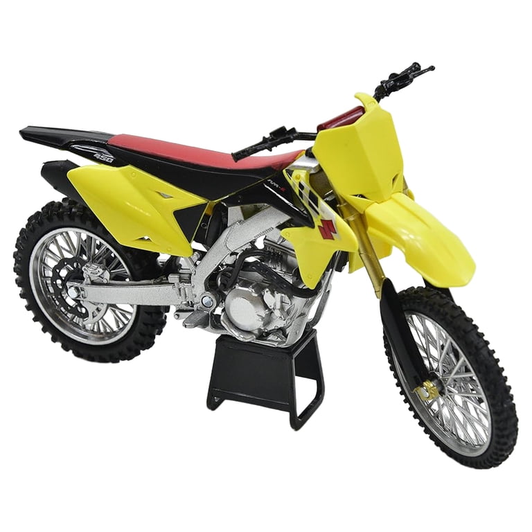 New Ray Toys, Motorcycle Model, 1/12 Suzuki RM-Z450 2014, Yellow