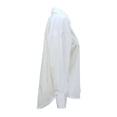thumbnail image 3 of Blusa George para Mujer, Oversized con manga Larga, Botones al Frente Blanco Talla M, 3 of 4