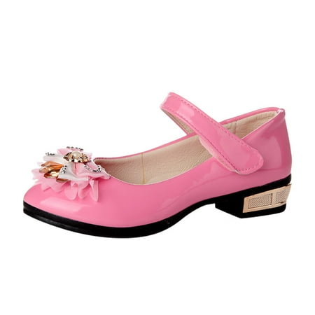 

Kenklcie Shoes Princess Baby Girls Bowknot Single Sandals Crystal Bling Infant Kids Baby Shoes