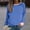 Blue, variant on CLOISE Sweatshirt Women Striped Color Block Oversized Sweatshirts Crew Neck Long Sleeve Hoodies Shirts Blue Basic Tops Fall Tunic Y2k Outfits XL