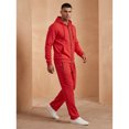 thumbnail image 3 of Men's High-Tech Luxurious Fleece Zip-Up Hoodie & Jogger Tracksuit Set, 3 of 4