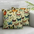 thumbnail image 3 of HENGT Nordics Butterfly Pillow Cover Vegetable Fruit Throw Pillow Covers Mushroom Collection Pillowcase Cushion Case Tropical Wildflower Pillow for Couch Sofa Home Office Boho Gift, 3 of 5