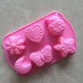 thumbnail image 2 of Wei baking tools halloween diy cake decoration plastic cookie mold ghost pumpkin bat skull coffin holiday fruit square shell mold, 2 of 4