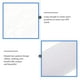 thumbnail image 2 of BRIGHTFUFU Cinta de encaje para decoración, diseño y manualidades de bricolaje Ancho 15CM Largo 22M (Blanco), 2 of 8