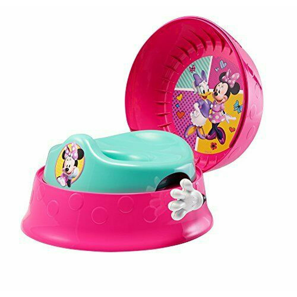 Minnie Mouse 3-in-1 Potty System with Seat - Potty Trainer for Baby / Toddler - Walmart.com