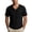 Black, variant on Mens Shirts Summer V-Neck Corduroy Pullover Tops Loose Casual Short Sleeve T-Shirts Plus Size Men Clothing Navy XL
