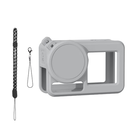 AOOOWER Essential Protections Pack Silicone Case Secure Neck Straps for Action 5