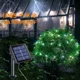 thumbnail image 5 of Guirnalda de luces solares para exteriores, 400/300/200/100 LED, 8 modos, para jardín, patio, árbol, fiesta de Navidad, lámpara de alambre de cobre resistente al agua, 5 of 6
