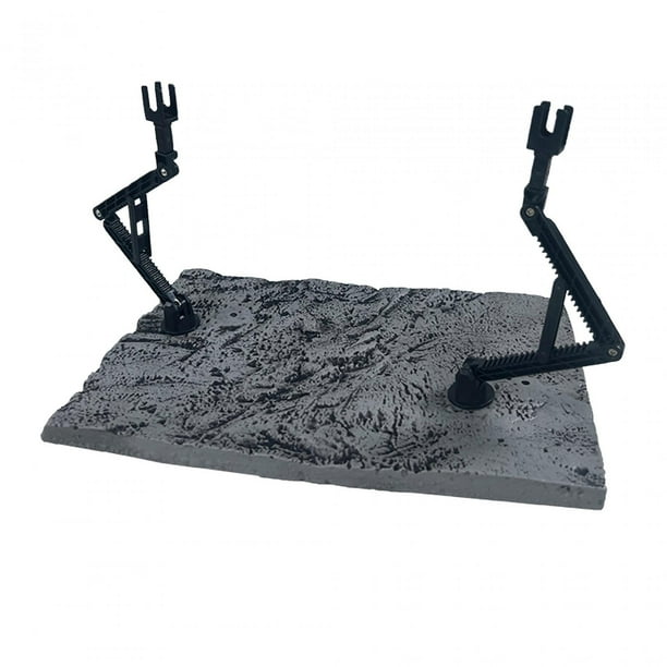 Base para figuras de acción, soporte flexible, soporte resistente para modelos de muñecas, soporte para muñecas de anime. negro