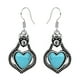 thumbnail image 1 of Vintage Pendientes de Turquesa para Adolescentes Minimalista Cuff Piercing Studs Pendientes de moda, 1 of 8