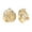 A, variant on Gold Love Knot Clip on Earrings for Women Gold Plated Clip ons Non Pierce Earring