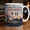 Black, variant on Coffee Mug 9/11 Remembrance Custom Name for Coffee and Tea, Memorial Gift