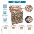thumbnail image 6 of Strawberry Table Runner 70 Inches, Fruits Green Palm Leaves Red Striped Bed Runner Dresser Scarves Tabletop for Indoor Outdoor Parties/Ceremony/Banquet, 13" x 70", 6 of 9