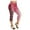 Red, variant on Aofany Women's Fashion Panel Denim Leggings Summer Capris Leggings Yoga Pants Gift for Women