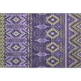 thumbnail image 2 of Addison Rugs Mayfield Premium Machine Washable Transitional Aztec Purple Rectangle Rug, 1'8" x 2'6", 2 of 6