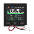 thumbnail image 1 of Medidor de CO2 Probador Digital Detector de DióXido de Carbono Monitor de Calidad del Aire Probador de CO2 Negro, 1 of 5