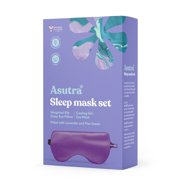 Asutra Silk Eye Pillow, Purple Gift Box