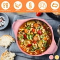 thumbnail image 2 of Silicone Slow Cooker Liners Reusable Silicone Slow Cooker Divider Leakproof Slow Cooker Insert Liner, 2 of 9