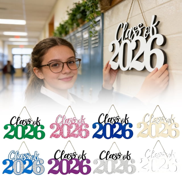 Class Of 2026 Graduation Photo Booth Large Red & Black 'Class Of 2026' Sign Graduation Party 2026 Perfect for Graduation Photoshoot Grad Party Decoration