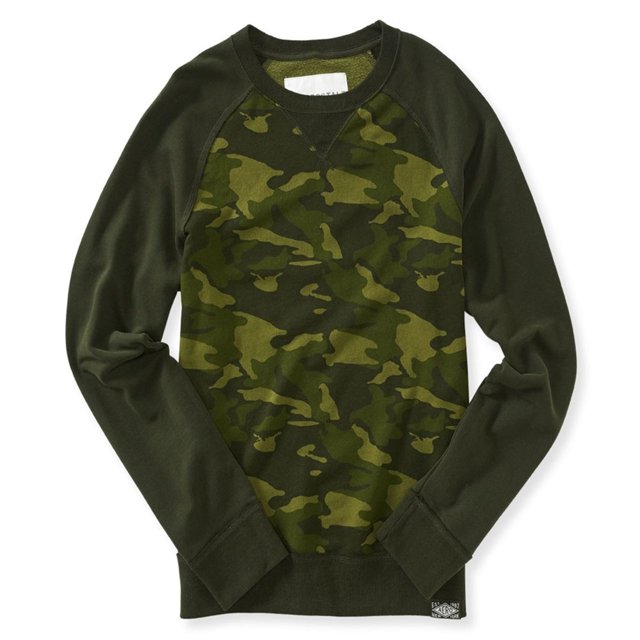 Sudadera de manga larga Aeropostale verde XXL