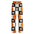 thumbnail image 4 of White Halloween Pajamas Womens Pajama Pants Baggy Sweatpants Lounge Sweat Pant Active Jogging Fall Clothes Pajama Pants Women M, 4 of 5