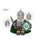 thumbnail image 2 of Set de 8 Figuras de Minifiguras de Guerreros Medievales – Guardia Real de Caballería y Figuras de Acción con Escudo, Juguete de Bloques de Construcción DIY para Navidad y Coleccionistas, 2 of 9