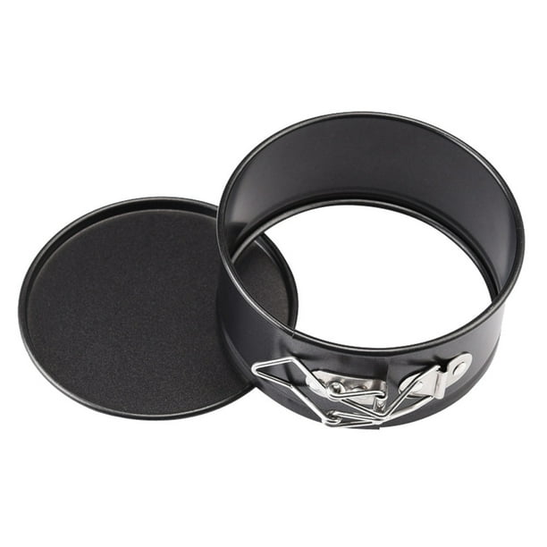 Bowake Mini Round Cake Tin Non Stick Spring Form Loose Base Baking Pan Tray