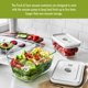 thumbnail image 3 of Recipiente de almacenamiento de alimentos ZWILLING Fresh & Save de vidrio de 3 piezas, 3 of 8