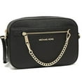 thumbnail image 2 of Michael Kors Women's Adult Two inside pockets leather East West Chain Crossbody Bag, Black/Large, 2 of 8