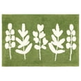 thumbnail image 1 of Alfombra de baño REGALWOVEN antideslizante de felpa para el suelo del baño, bañera y ducha Leaves-2 18" x 26", 1 of 6