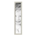 thumbnail image 2 of ArtToFrames 6" x 31" Slanted Lip White Picture Frame, 6x31 inch White Wood Poster Frame (WOM-4825),  Pack, 2 of 7